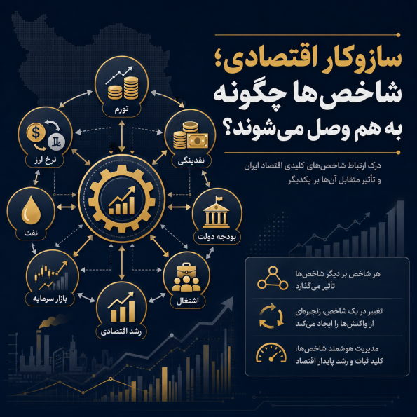 سازوکار اقتصادی؛ شاخص‌ها چگونه به هم وصل می‌شوند؟