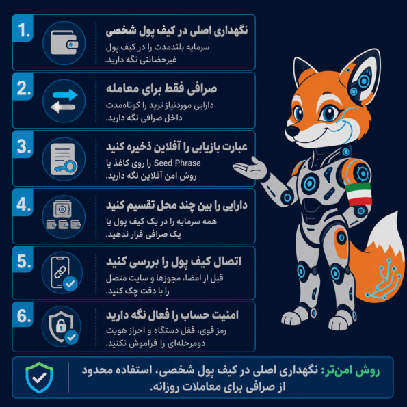 بهترین روش استفاده از کیف پول برای کاربران ایرانی