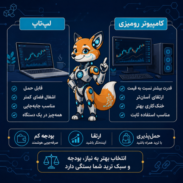لپتاپ یا کامپیوتر؛ کدام برای ستاپ اقتصادی بهتر است؟