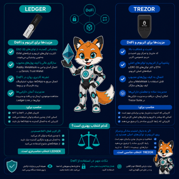 کدام برای اتریوم، توکن‌ها و DeFi بهتر است؟