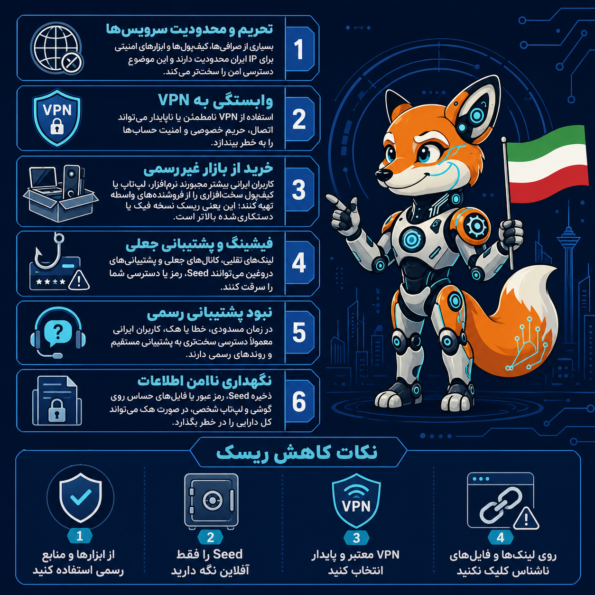 چرا کاربران ایرانی بیشتر در خطر هستند؟