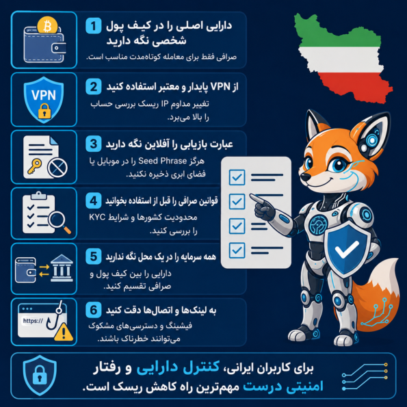 راهکار امن برای کاربران ایرانی
