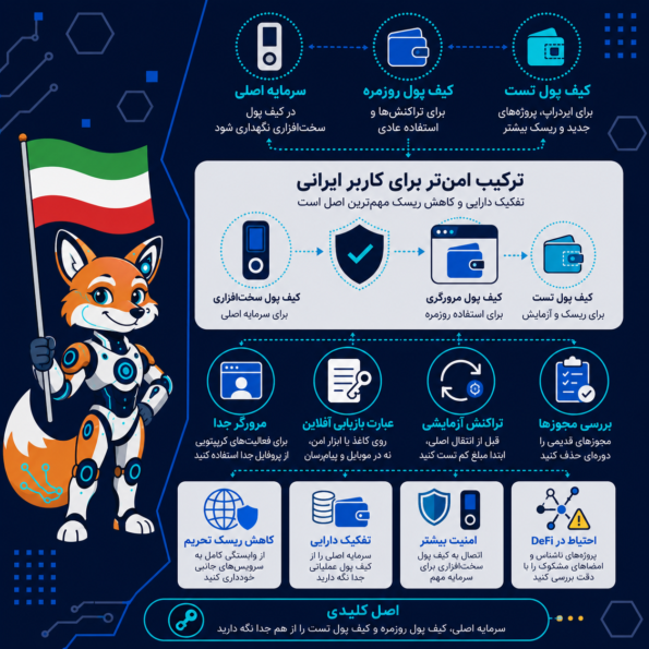 برای کاربران ایرانی: ترکیب پیشنهادی امن‌تر چیست؟