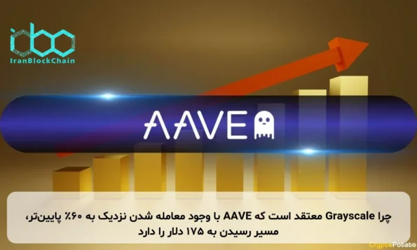 چرا Grayscale معتقد است که AAVE با وجود معامله شدن نزدیک به ۶۰٪ پایین‌تر، مسیر رسیدن به ۱۷۵ دلار را دارد