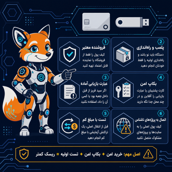 نکات امنیتی مهم قبل از خرید Tangem یا Ledger