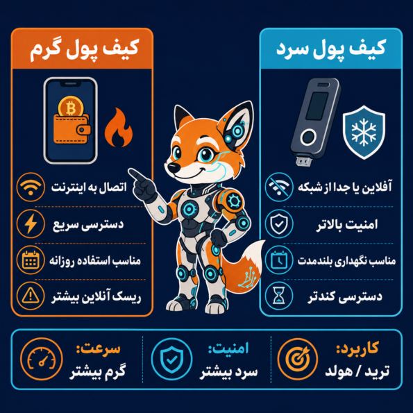 کیف پول گرم چه مزایایی دارد؟