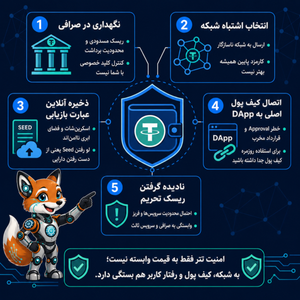 اشتباهات رایج در نگهداری تتر