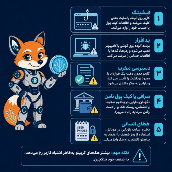 هک ارز دیجیتال واقعاً چگونه اتفاق می‌افتد؟