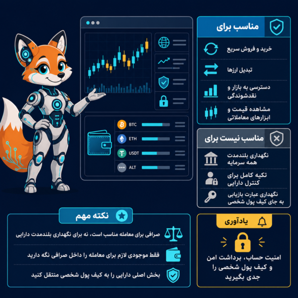 صرافی خارجی برای چه کاری مناسب است؟