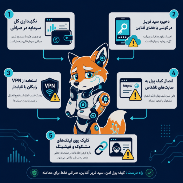 اشتباهات رایج کاربران ایرانی
