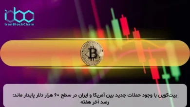 بیت‌کوین با وجود حملات جدید بین آمریکا و ایران در سطح ۶۰ هزار دلار پایدار ماند: رصد آخر هفته