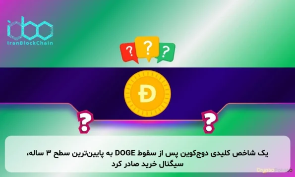 یک شاخص کلیدی دوج‌کوین پس از سقوط DOGE به پایین‌ترین سطح ۳ ساله، سیگنال خرید صادر کرد