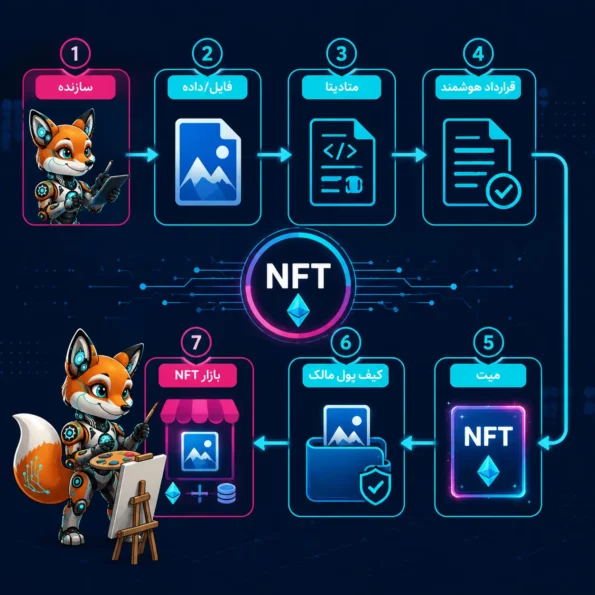 مسیر ساخت NFT