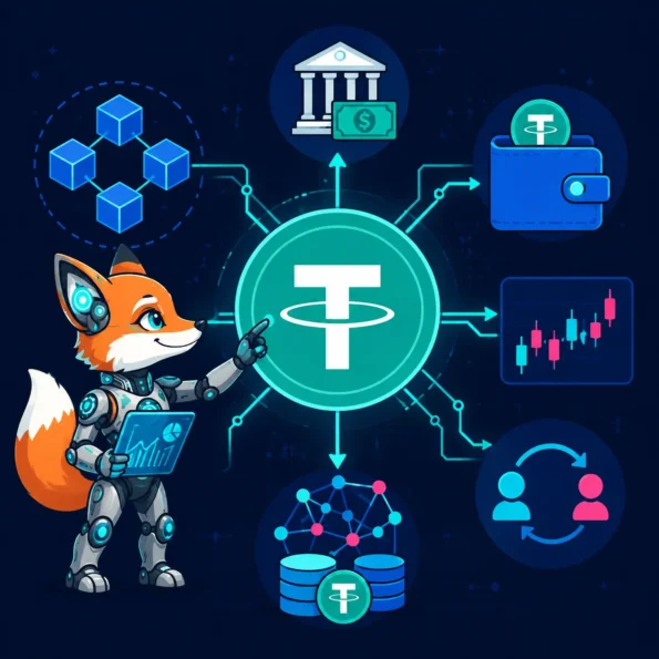تتر (USDT) چیست و چگونه کار می‌کند؟