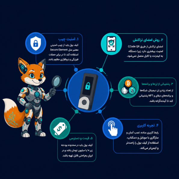 معیار انتخاب بهترین کیف پول زیر ۱۰ میلیون