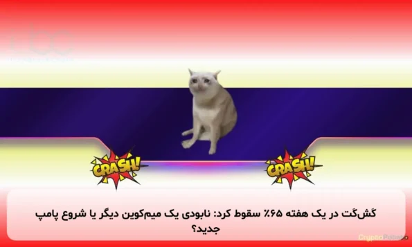 کَش‌کَت در یک هفته ۶۵٪ سقوط کرد: نابودی یک میم‌کوین دیگر یا شروع پامپ جدید؟