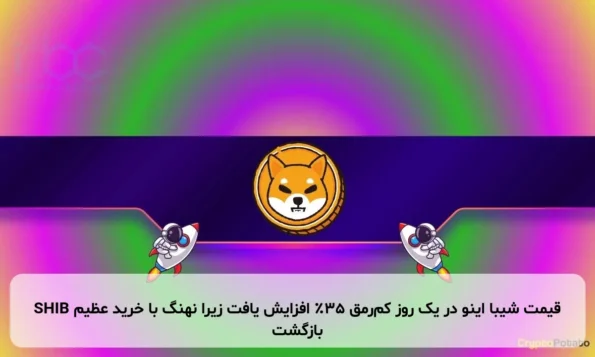 قیمت شیبا اینو در یک روز کم‌رمق ۳۵٪ افزایش یافت زیرا نهنگ با خرید عظیم SHIB بازگشت