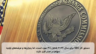 دستور کار SEC برای سال ۲۰۲۶ شامل ۳۸ مورد است، اما رمزارزها و عرضه‌های اولیه سهام در صدر قرار دارند