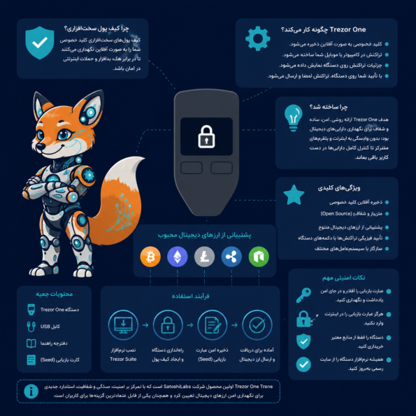 Trezor One چیست و چرا ساخته شد؟