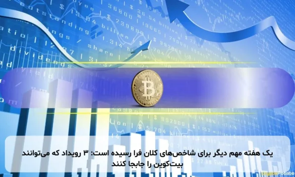 یک هفته مهم دیگر برای شاخص‌های کلان فرا رسیده است: ۳ رویداد که می‌توانند بیت‌کوین را جابجا کنند