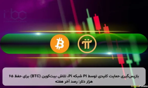 بازپس‌گیری حمایت کلیدی توسط PI شبکه Pi، تلاش بیت‌کوین (BTC) برای حفظ ۶۵ هزار دلار: رصد آخر هفته