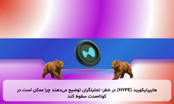 هایپرلیکویید (HYPE) در خطر: تحلیلگران توضیح می‌دهند چرا ممکن است در کوتاه‌مدت سقوط کند