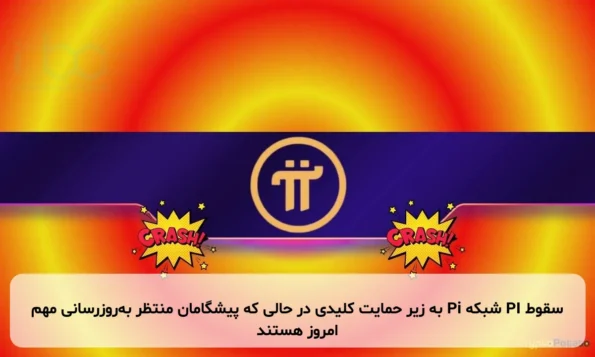 سقوط PI شبکه Pi به زیر حمایت کلیدی در حالی که پیشگامان منتظر به‌روزرسانی مهم امروز هستند